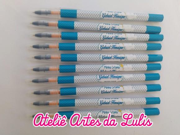 Caneta Personalizada Crisma Menino