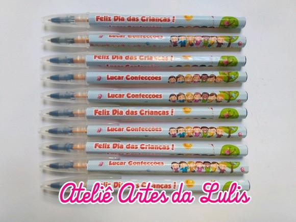 Caneta Personalizada Dia das Crianças