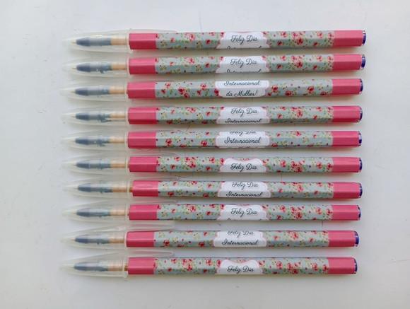 Caneta Personalizada Dia Internacional da Mulher