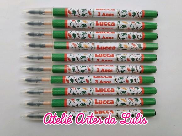 Caneta Personalizada Dinossauro