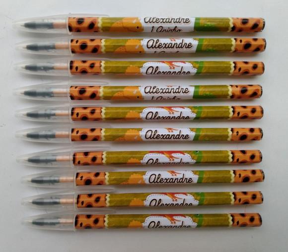 Caneta Personalizada Dinossauro Baby Menino