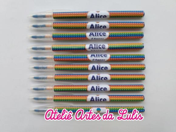 Caneta Personalizada Fidget Toy Pop It