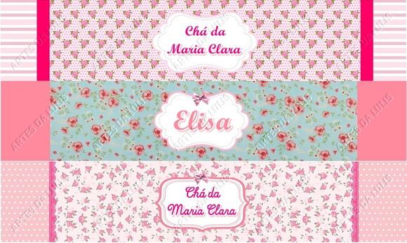 Caneta Personalizada Floral