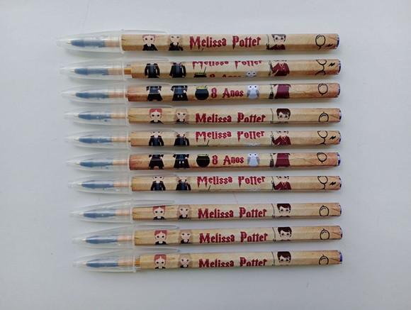 Caneta Personalizada Harry Potter Cute