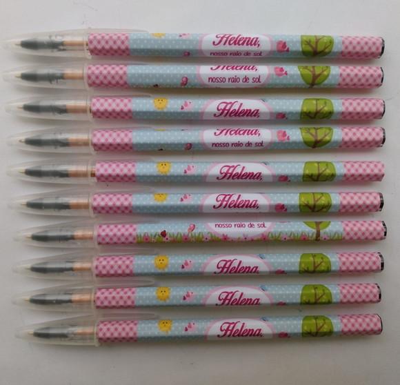 Caneta Personalizada Jardim Encantado