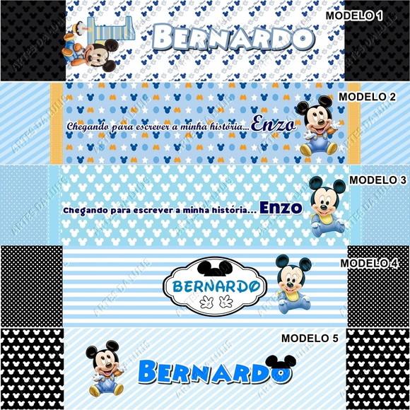 Caneta Personalizada Mickey Baby