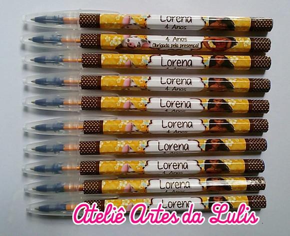 Caneta Personalizada Moana
