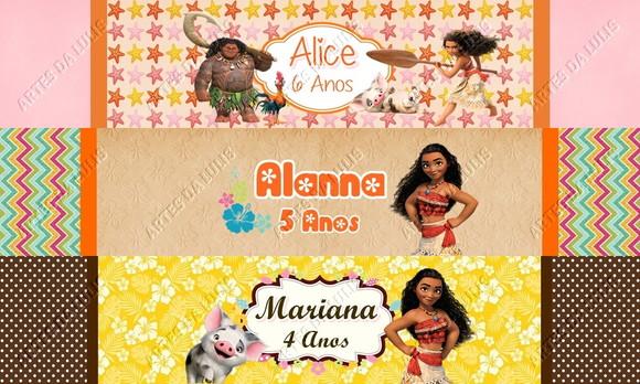 Caneta Personalizada Moana