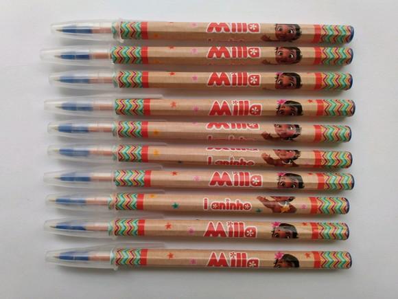 Caneta Personalizada Moana Baby