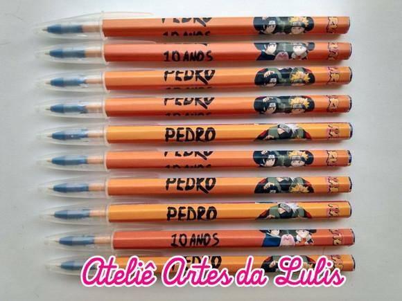Caneta Personalizada Naruto