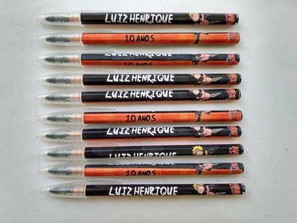 Caneta Personalizada Naruto