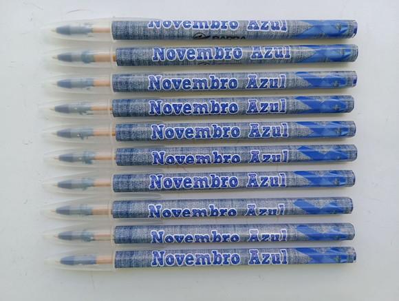 Caneta Personalizada Novembro Azul