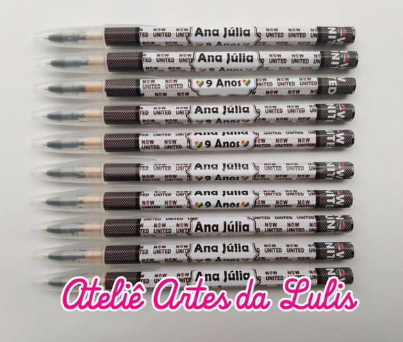 Caneta Personalizada Now United
