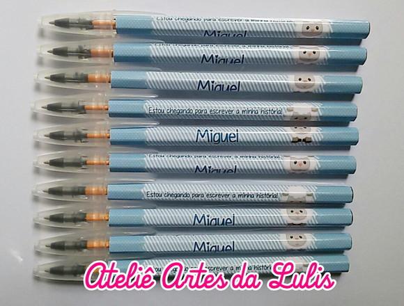 Caneta Personalizada Ovelhinha Menino