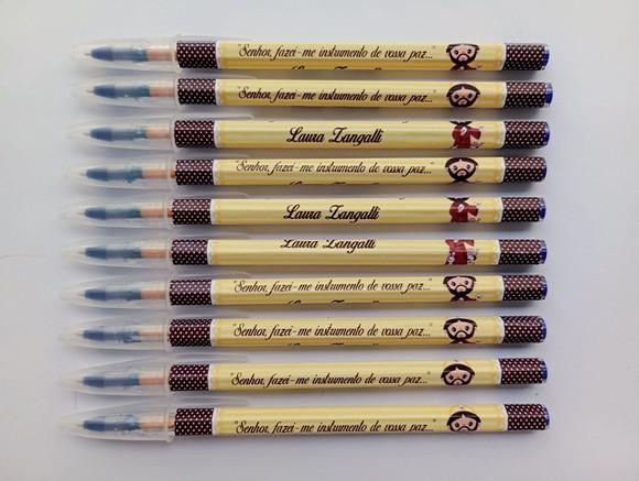 Caneta Personalizada Santinhos