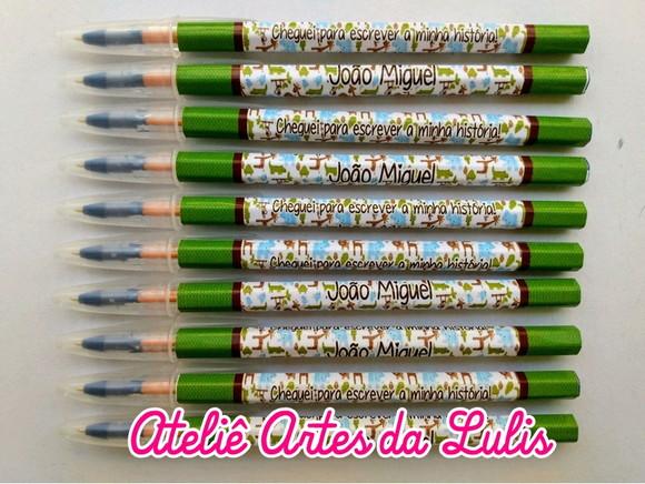 Caneta Personalizada Safari Menino