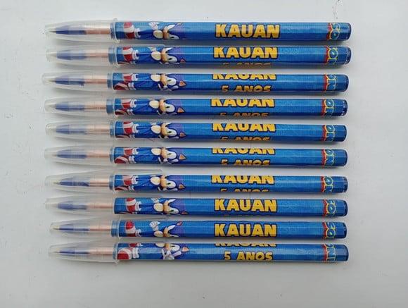 Caneta Personalizada Sonic