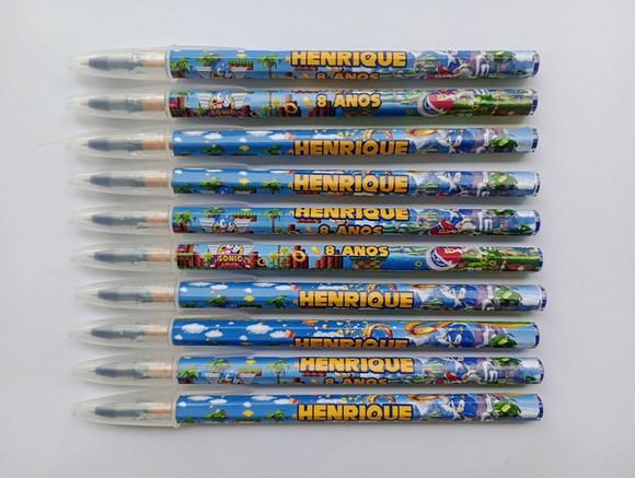 Caneta Personalizada Sonic