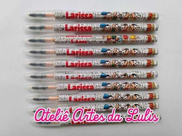 Caneta Personalizada Turma da Monica