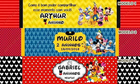 Caneta Personalizada Turma do Mickey