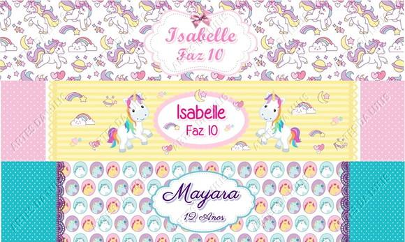 Caneta Personalizada Unicórnio