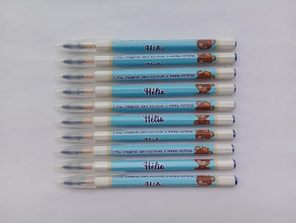 Caneta Personalizada Ursinho Rei