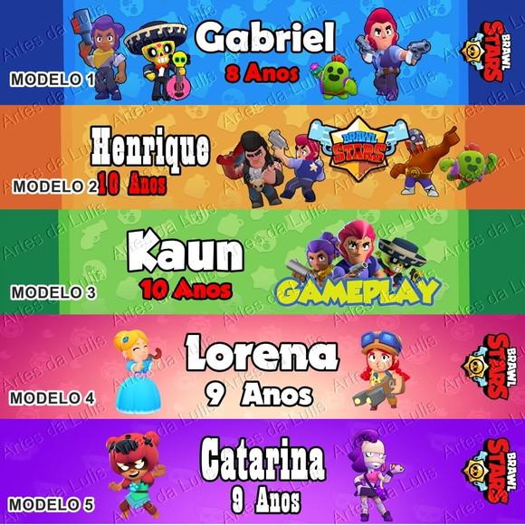 Estojo Brawl Stars Personalizado