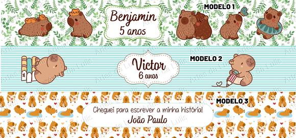 Estojo Capivara Personalizado