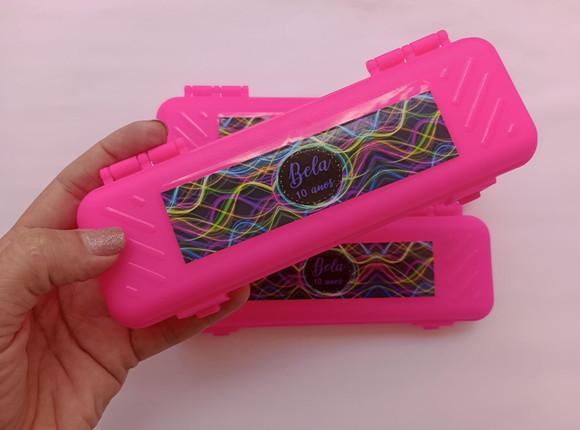 Estojo Festa Neon Personalizado