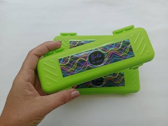Estojo Festa Neon Personalizado