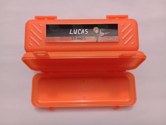 Estojo Naruto Personalizado
