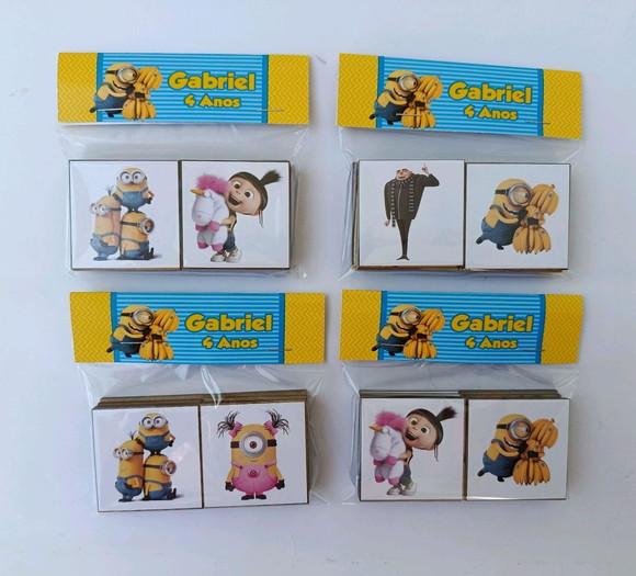 Jogo da Memória em mdf Personalizado Minion