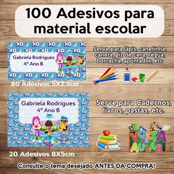 Kit Adesivo Escolar Pkxd