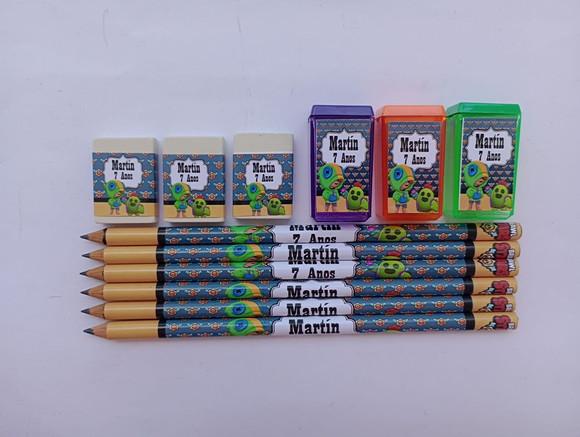Kit Escolar Brawl Stars Personalizado