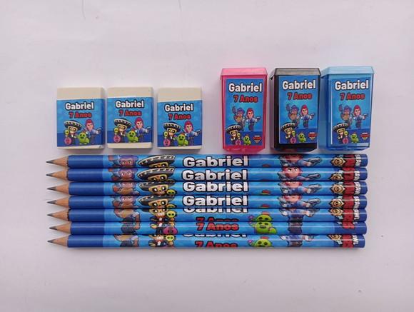 Kit Escolar Brawl Stars Personalizado