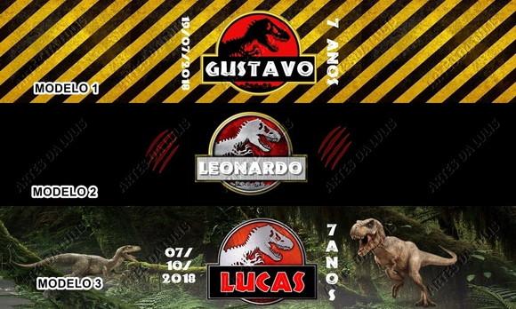 Kit Escolar com Estojo Zipzap Jurassic Park