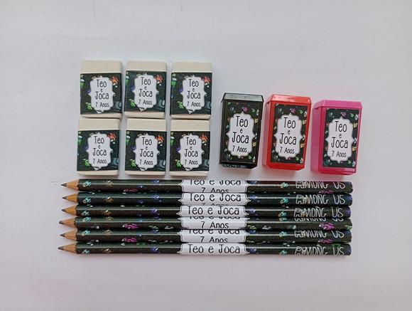 Kit Escolar Personalizado Among Us