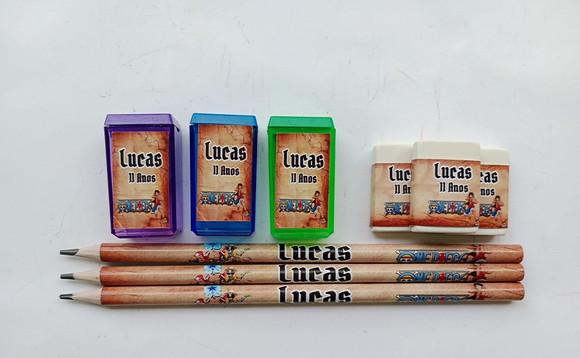 Kit Escolar Personalizado One Piece