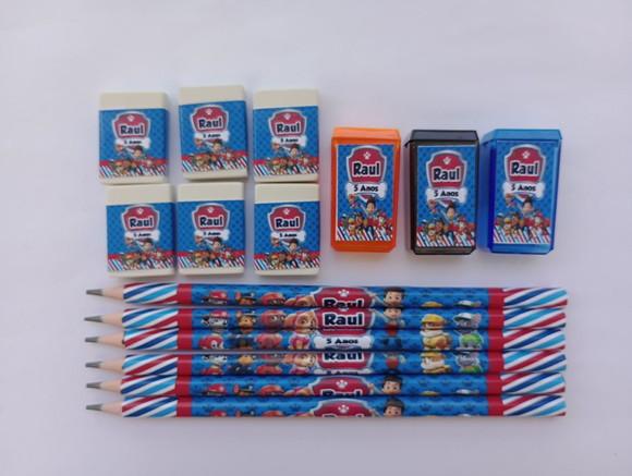 Kit Escolar Personalizado Patrulha Canina