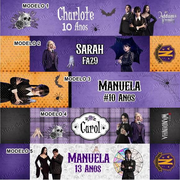Kit Escolar Personalizado Wandinha