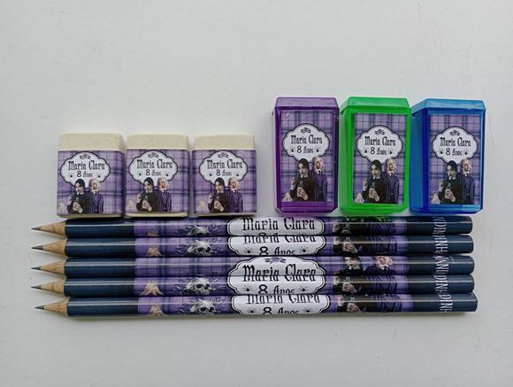 Kit Escolar Personalizado Wandinha