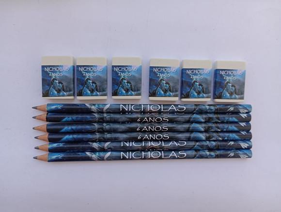 Kit Lápis com Borracha Avatar