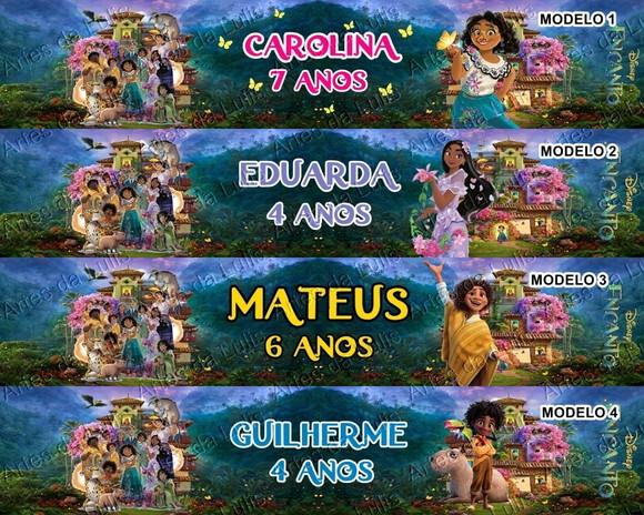 Kit Lápis com Borracha Personalizada Encanto