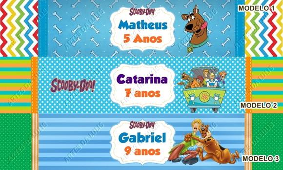 Kit Lápis com Borracha Personalizada Scooby-doo