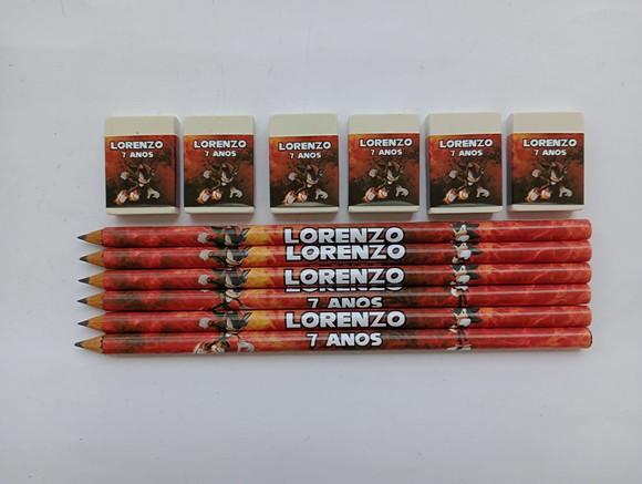 Kit Lápis com Borracha Shadow