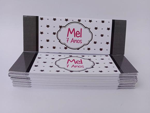 Lapela 10 x 3,5cm + Saquinho Celofane
