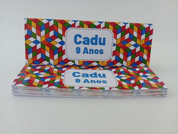 Lapela 10 x 3,5cm + Saquinho Celofane