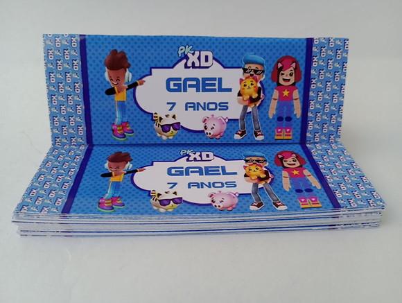 Lapela 10 x 3,5cm + Saquinho Celofane