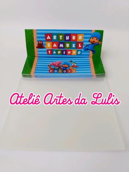 Lapela 10 x 3,5cm + Saquinho Celofane