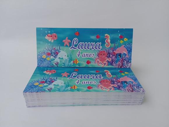 Lapela 12 x 5cm + Saquinho Celofane